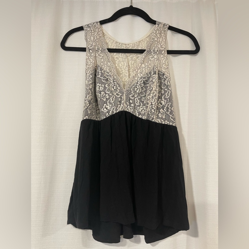 Adore Me - 1X - Black & Lace Sleep Camisole